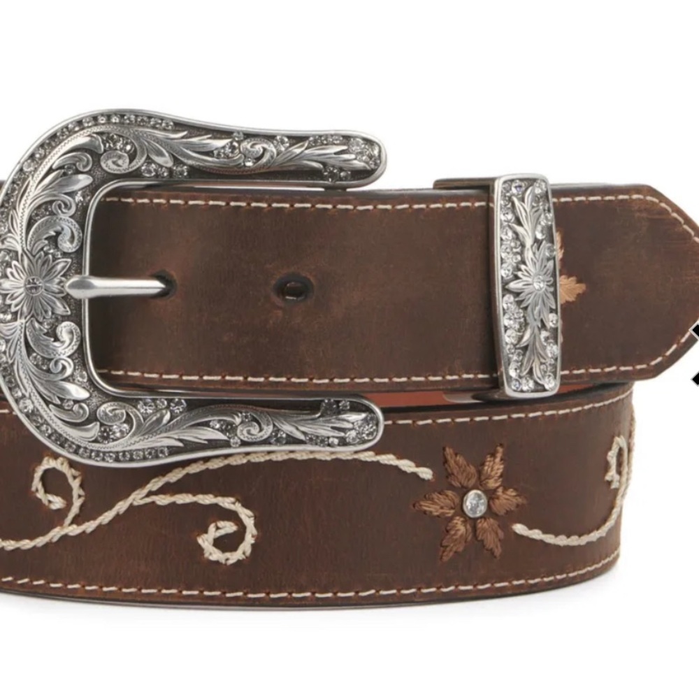 Nocona Ladies Rhinestone Western Belt